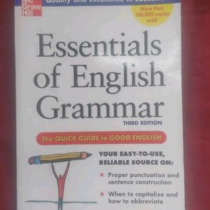 Essentials Of English Grammar