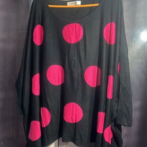 POLKA DOTS SWEATSHIRT