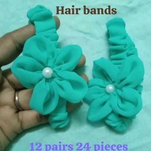 10 Pices Flower Hairbands