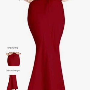 Red Saari Shape Wear