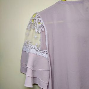 Baby Pink Cute Top