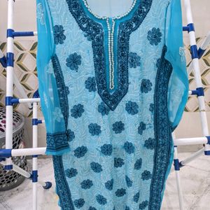 Lucknowi Handwork Kurta