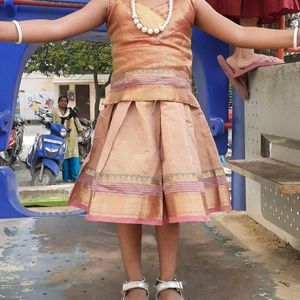 Girl Pattu Pavadai