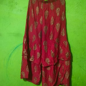 Jaipuri Kurti Sharara Set (No Duppata)