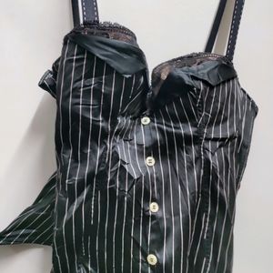 Black Corset Detailed