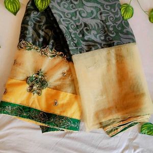 This Is A Net Saree