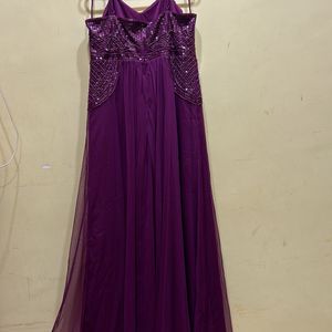 *PRICE DROP* AND Purple Maxi Dress Size L