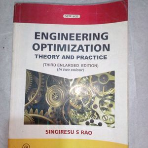 Engineering Optimization By Singiresu S Rao