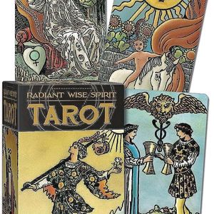 Radiant Wise spirit Tarot 78 Cards With Guidebook