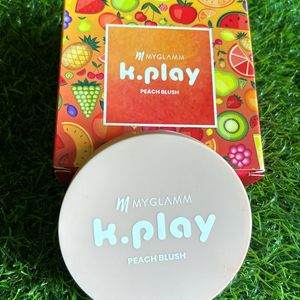 MYGLAMM K Play Peach Blush