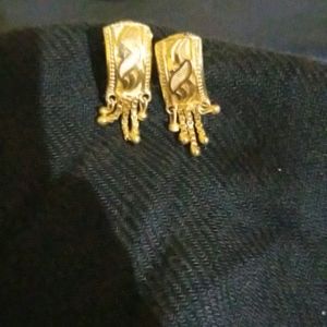 Gold Plated Ear Drop