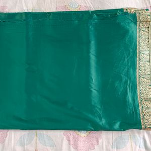 Emerald Green Saree