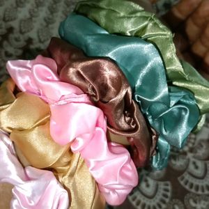 Hair Scrunchies (Pack Of 6)