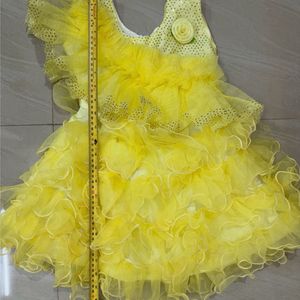 Babygirl Yellow Frock As Freebie