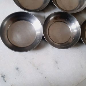 7 Steel Bowls