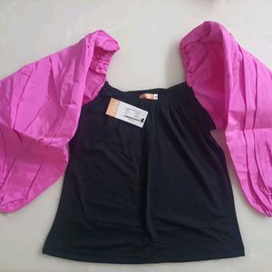 Super Cute Pink Top SMALL bust32"