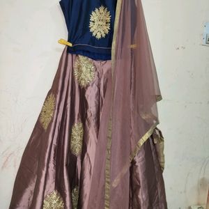 Embroidered Lehnga Dress