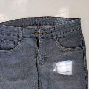 Men's Grey Slim Fit Jeans (30)