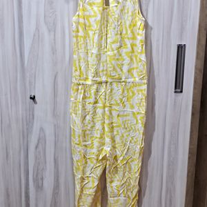 Vero Moda Yellow Jumpsuit