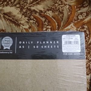 Daily Planner 50 Pages New Sealed