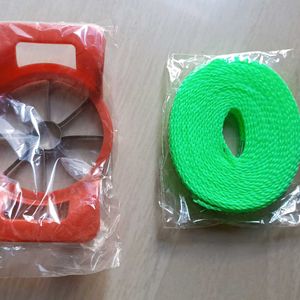 Apple cutter & Nylon Rope Combo