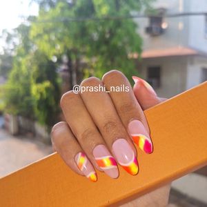 Luxurious Handmade Press On Nails Set(025)