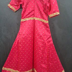 Ethnic Gown With Emboridary