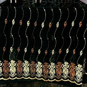 Heavy Embroidery Saree, Not Used