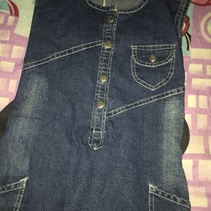 Blue Denim Dress