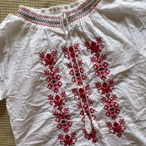 Cotton Embroidered Tunic