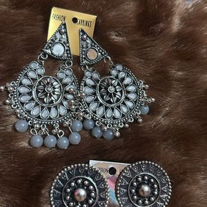 Oxidised Earings Combo