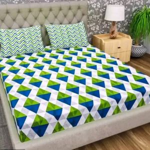 Bedsheet with 2 Pillow Covers