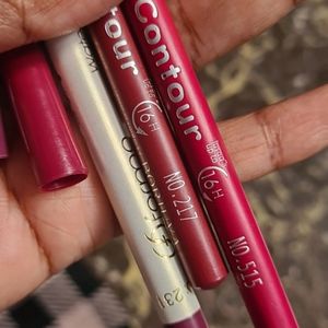 IMPORTED LIPLINERS COMBO OF 3