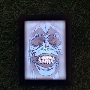 God Statue Solo Leveling Led Backlit Photo Frame