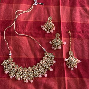 Brand New Bridal Set In Kundan And Pearls