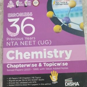 Chemistry Errorless 36 PYQ NEET