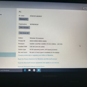 Lenovo Laptop 100%Working