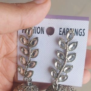 Silver Drop Earrings