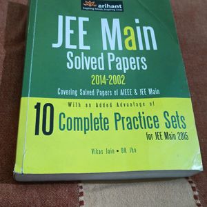 Arihant JEE Main Solved Papers 2014-2002