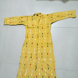 Yellow Kurta Best For Office Work