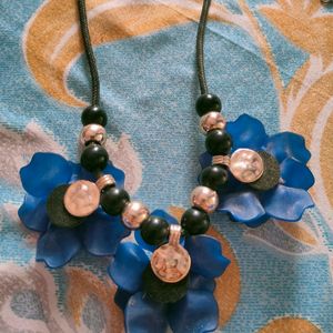 Blue Western Necklace