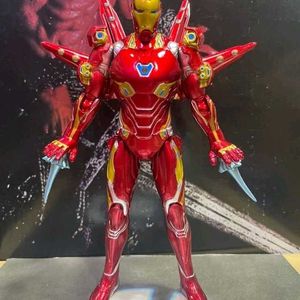 IRON MAN ARTICULATION ACTION FIGURE WITH LIGHT