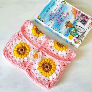 Crochet Book Cover