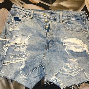 Light Blue Denim Cool Shorts