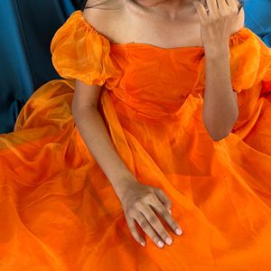 Orange Gown