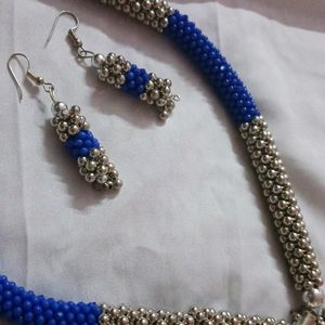 Oxidised Blue Jewellery