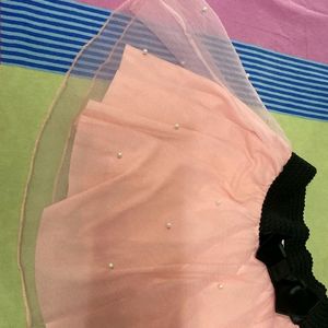 One Free mini skirt With COMBO OF 4 SEXY CROP TO