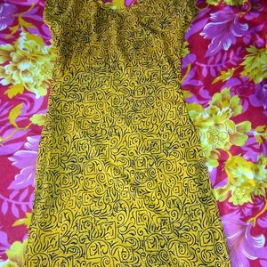 Short printed kurti