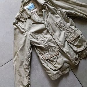 Khaki Baleno Casual Jacket (XL)