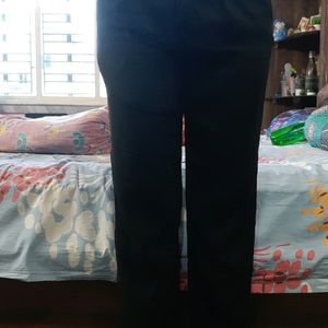 Black Straight Pants